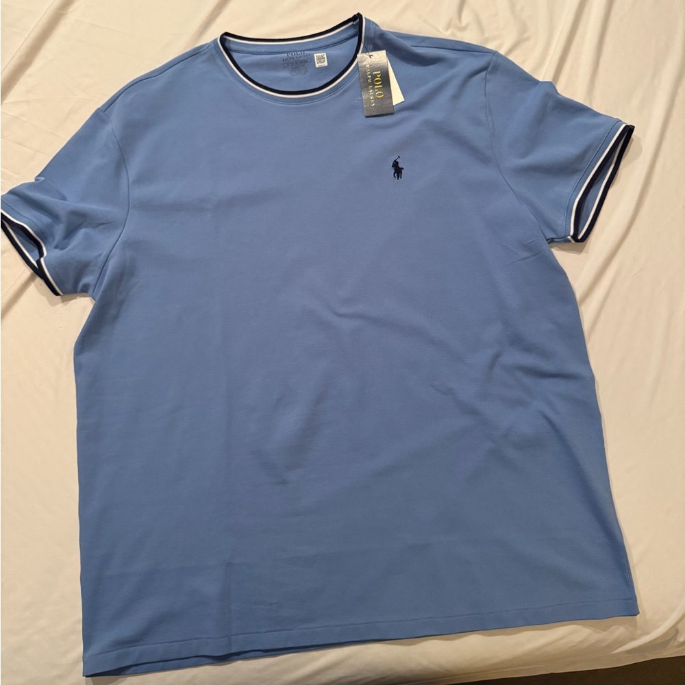 Polo men’s xl light blue shirt. NWT! Never worn.